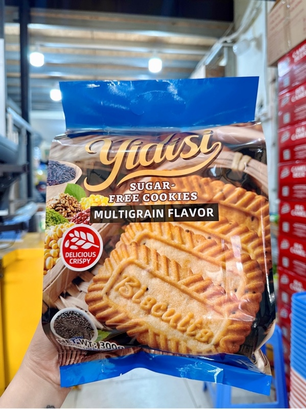 Bánh quy bơ ngũ cốc Yidisi 300g ( không đường)