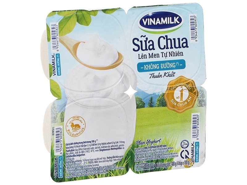 Sữa chua ít đường VINAMILK100G