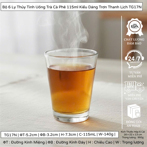TG17N Ly TG17N 115ml / Ly 17 Nhỏ TG17TT