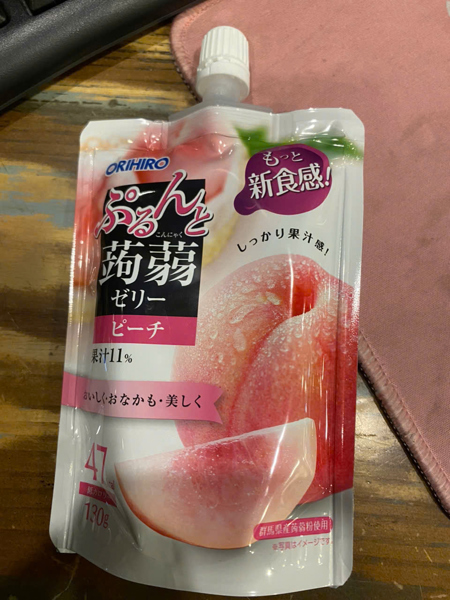 Thạch vị đào Orihiro 130g