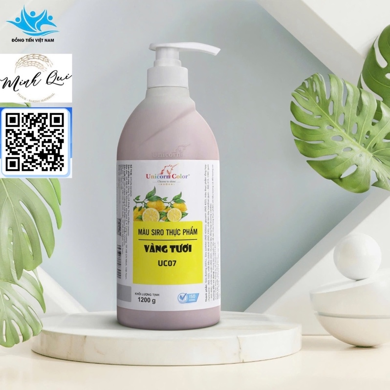 Màu thực phẩm vàng tươi 1200g