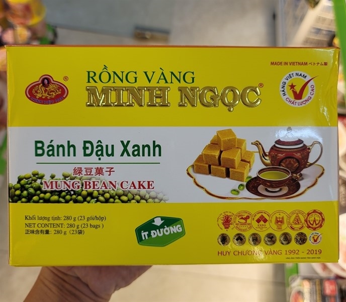 Bánh đậu xanh RỒNG VÀNG Minh Ngọc 280g