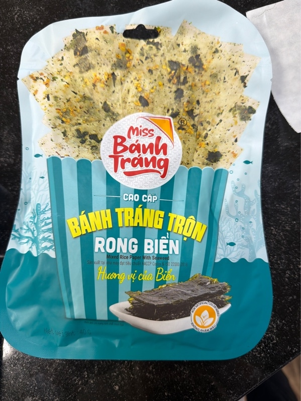 Bánh Tráng Trộn Rong Biển Miss Bánh Tráng