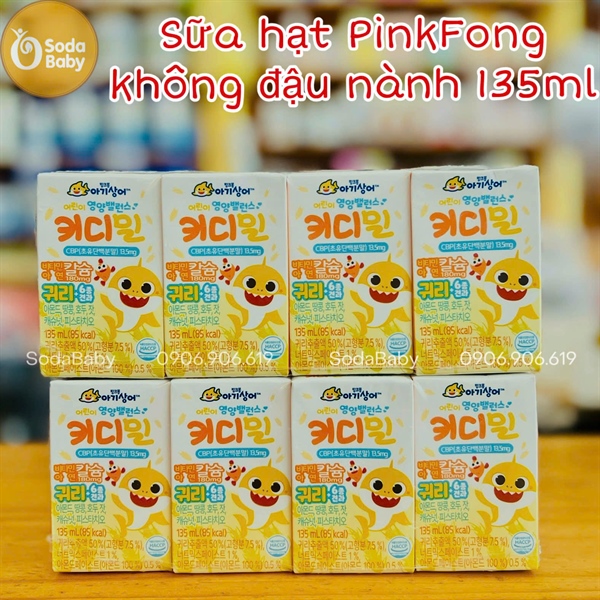 Sữa hạt Pinkfong không đậu nành 135ml