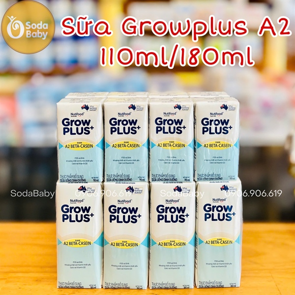 Sữa Growplus A2 180ml 1y+