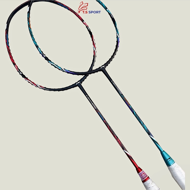 Vợt cầu lông lining lightning 2000 xanh đỏ