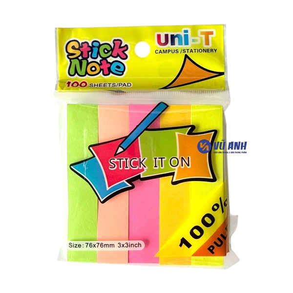 Giấy Note 3x3 5 Mảnh UNI-T