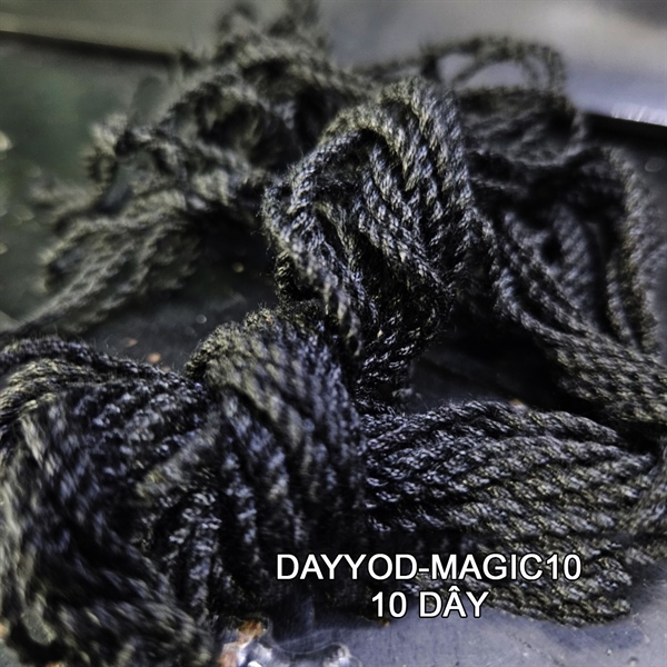 DAYYOD-MAGIC10 DÂY YOYO MAGIC DAI 105CM - 130CM MÀU ĐEN
