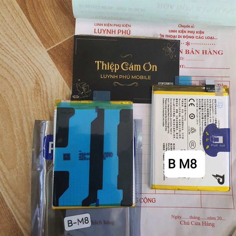 Pin vivo B M8/iQOO Neo 3/z1