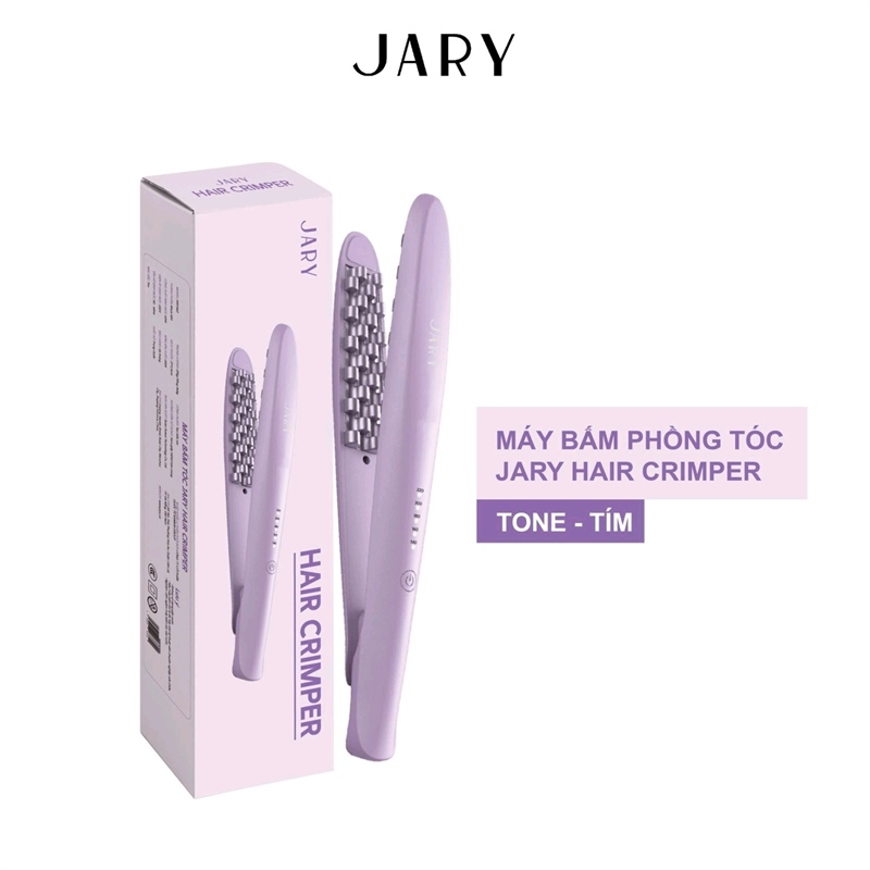 Máy bấm phồng tóc Jary Hair Crimper (tím)