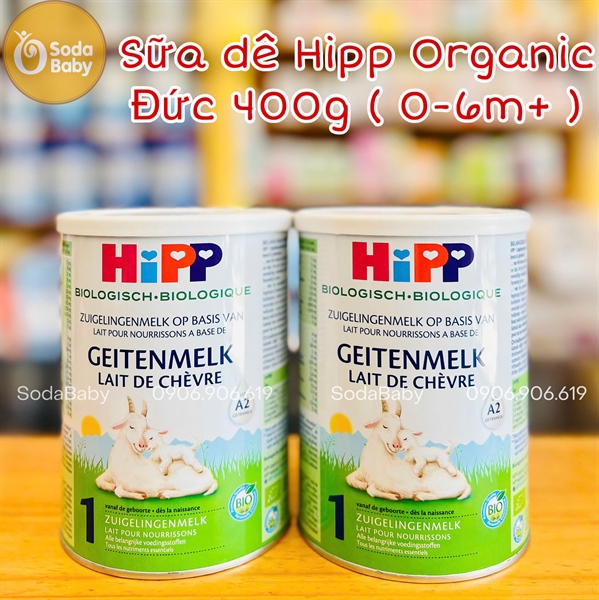 Sữa Hipp Dê Organic số 1 400g (0m+)