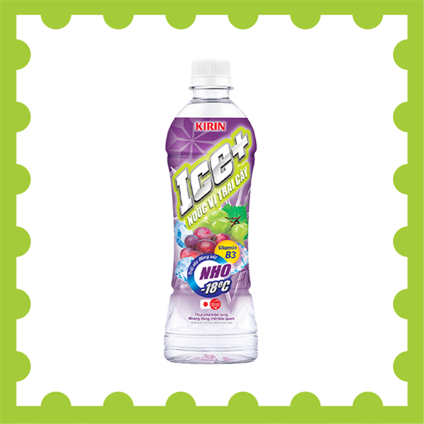 Kirin Ice+ Nước Vị Nho 490Ml