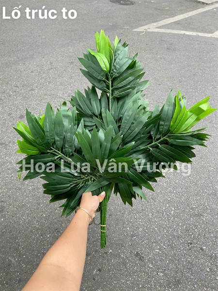Lố trúc to - Lố lá và lố hoa - Hoa Lụa Vân Vượng
