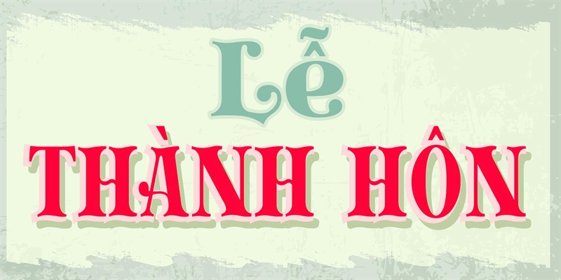 Lễ Cưới Size 30x60 cm