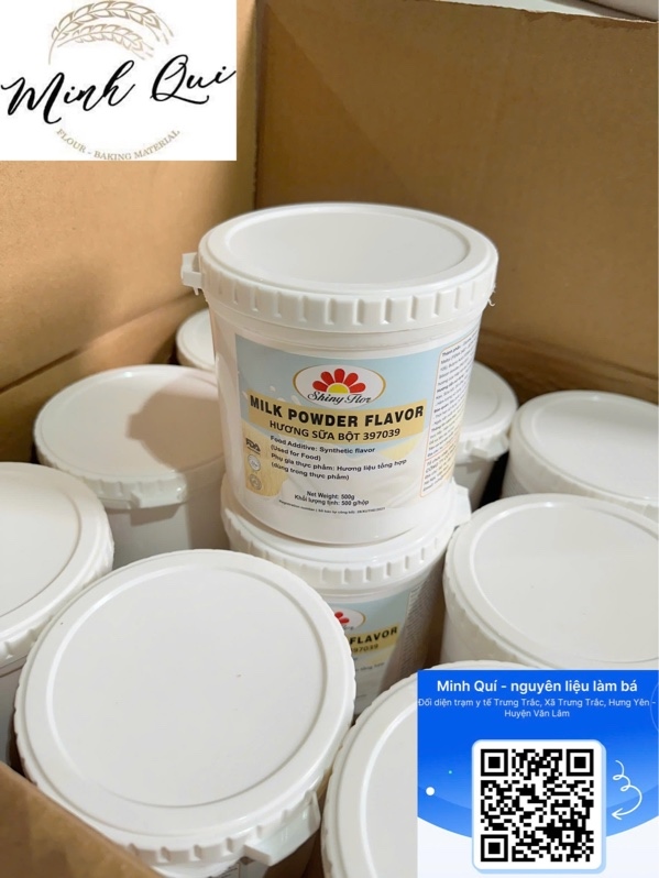 Hương sữa dạng bột - milk flavor powder - 500g/hộp