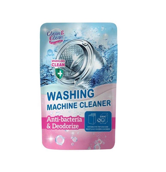 Gói Bột Vệ Sinh Lồng Máy Giặt Clean & Clean, Khử Mùi, Loại Bỏ Cặn Bẩn
