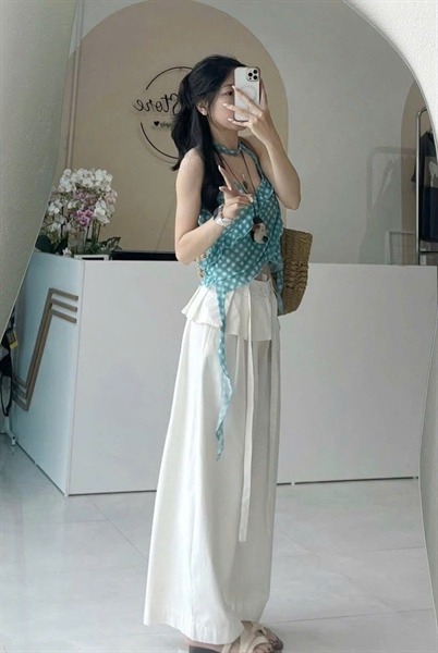 Quần bo viền