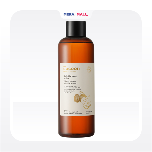 [ Hàng Công Ty ] Nước Tẩy Trang Cocoon Bí Đao 500ml