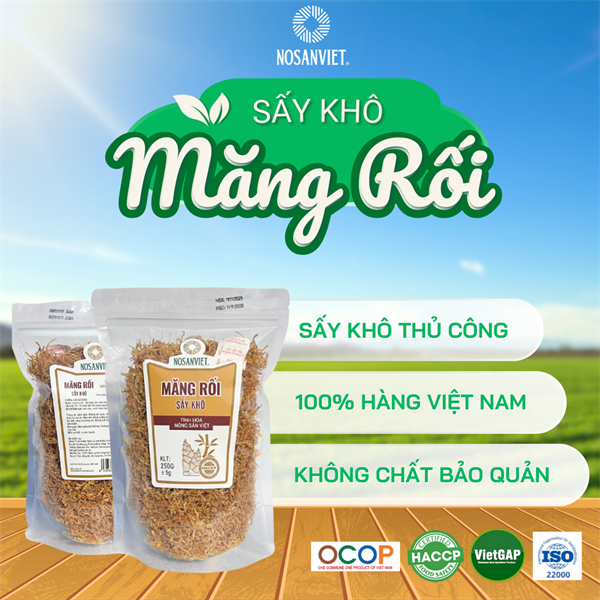 Măng rối sấy khô 250g