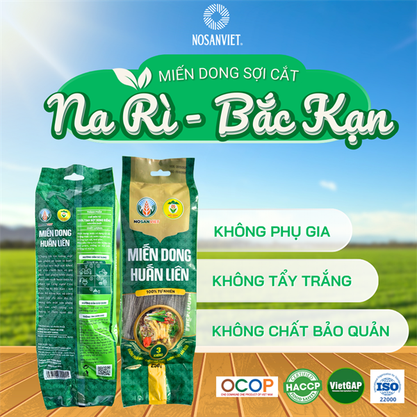 Miến dong Na-Rì Bắc Cạn 250g (sợi rút)