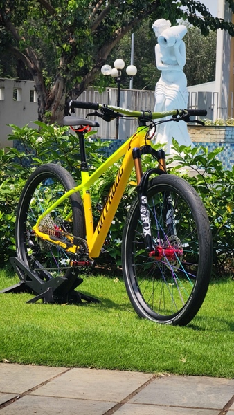 Xe Đạp MTB Zbike Custom Màu Vàng Xanh (AN PHUOC) - S