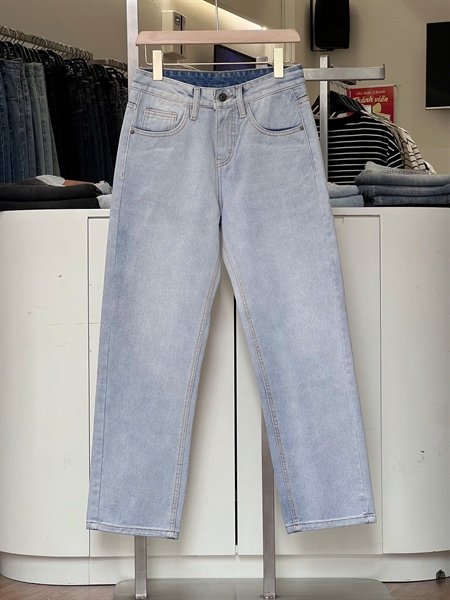 Quần Jean dài Suông (Baggy) xanh bạc 1223