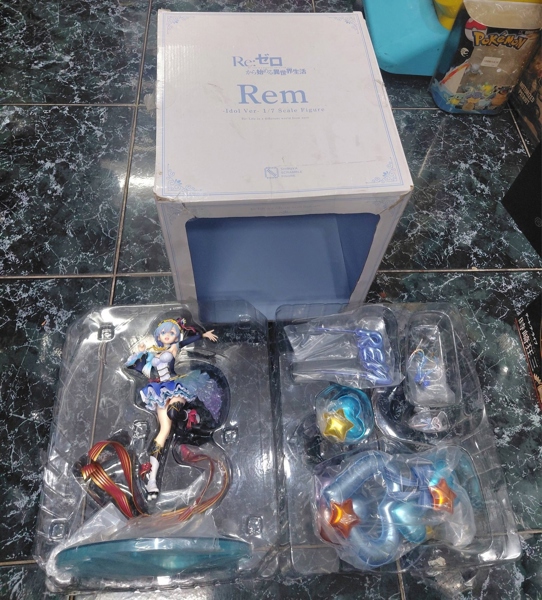 Mua bán (2ND BOX XẤU THIẾU NẮP VĨ) SCALE FIGURE 1/7 REM IDOL VER.