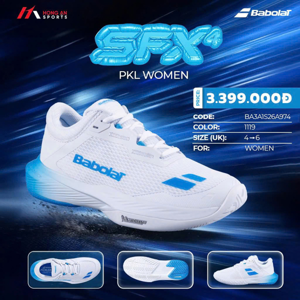 Giền Pickleball - GIÀY BABOLAT SFX 4 PKL WOMEN