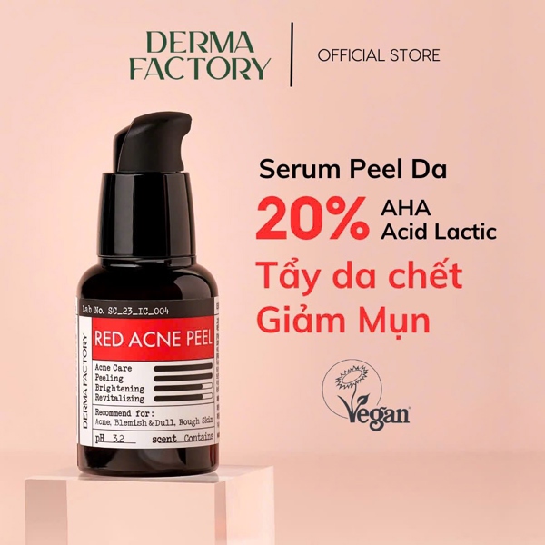 Serum tẩy da chết hóa học Red Peel Derma Factory 30g(VAT)