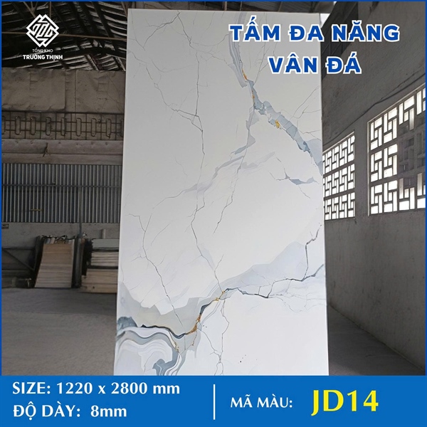 TẤM ĐA NĂNG - VÂN ĐÁ JD14 - 8MM - 2M8