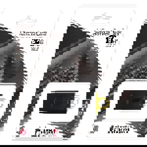 USB KINGSTON 128GB 3.0 Exodia DTX (Nắp Mở) Chính Hãng FV