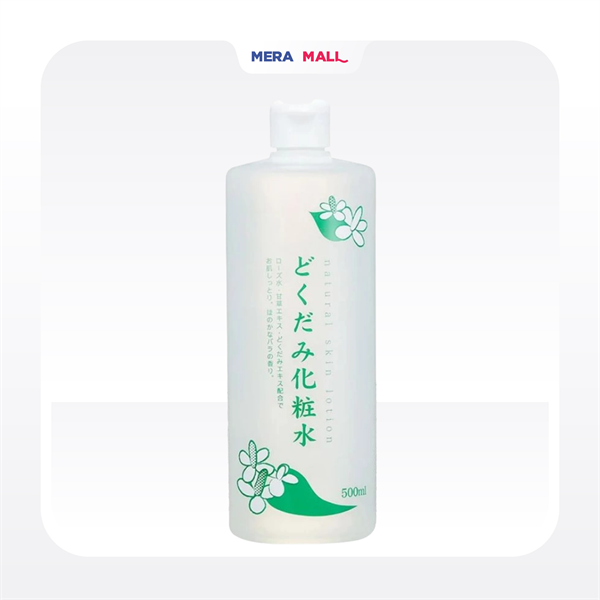 [ Hàng Công Ty ] Nước Hoa Hồng Trị Mụn Chiết Xuất Diếp Cá Dokudami Skin Lotion 500ml