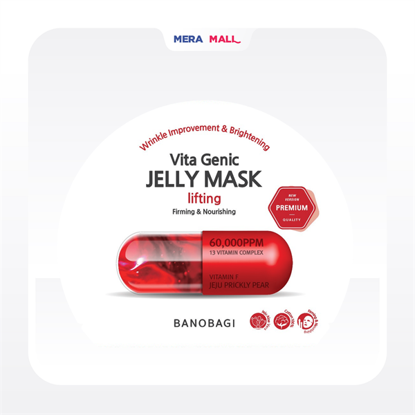 [ Hàng Công Ty ] Mặt Nạ Banobagi #Jelly Mask Đỏ - Lifting