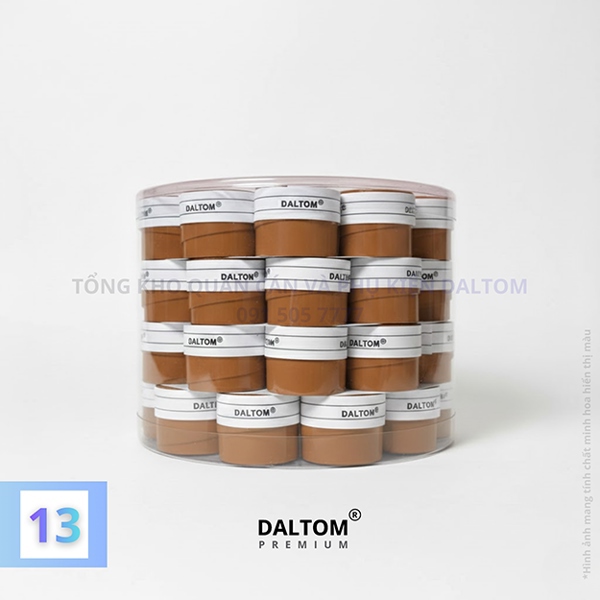 Quấn cán Daltom 2 lớp Màu Nâu Cafe | 120 x 25 x 0.07 mm | Dùng cho Cầu Lông, Tennis, Bóng Bàn, Pickleball, Câu Cá