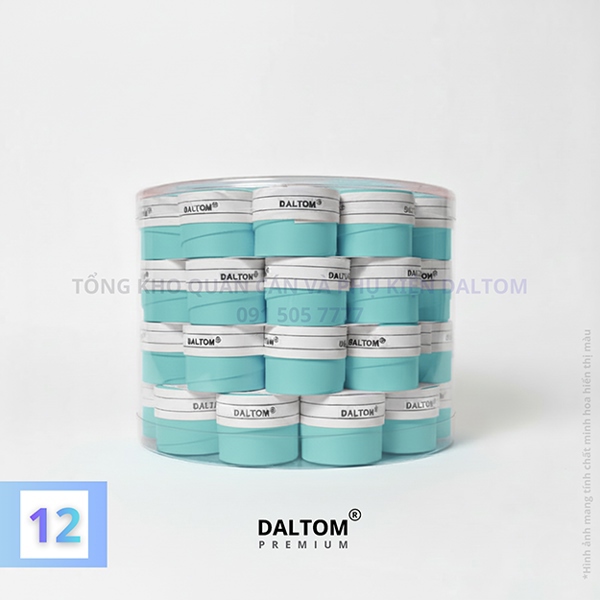 Quấn cán Daltom 2 lớp Màu Ngọc Lục Bảo | 120 x 25 x 0.07 mm | Dùng cho Cầu Lông, Tennis, Bóng Bàn, Pickleball, Câu Cá
