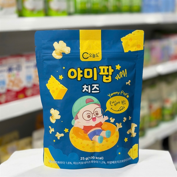 Bánh gạo Yammy Pop phô mai 6M+ 25g