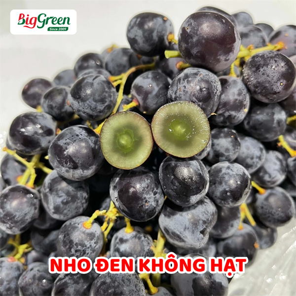Nho Đen Không Hạt