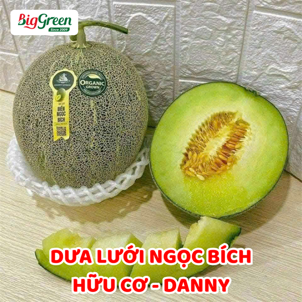 Dưa Lưới Ngọc Bích Hữu Cơ Danny