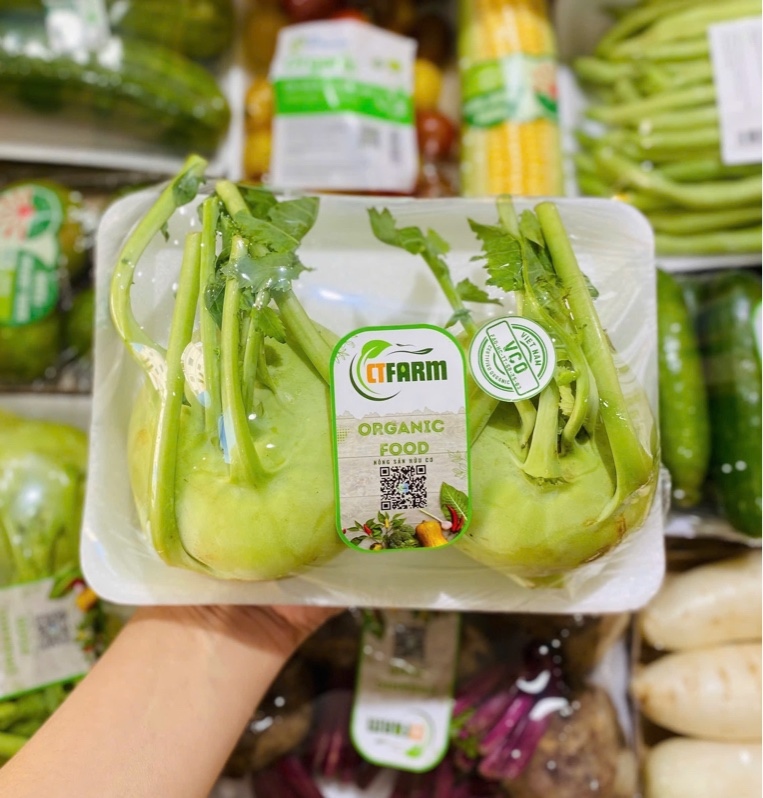 CTFarm - Su Hào Hữu Cơ - Tính Kg