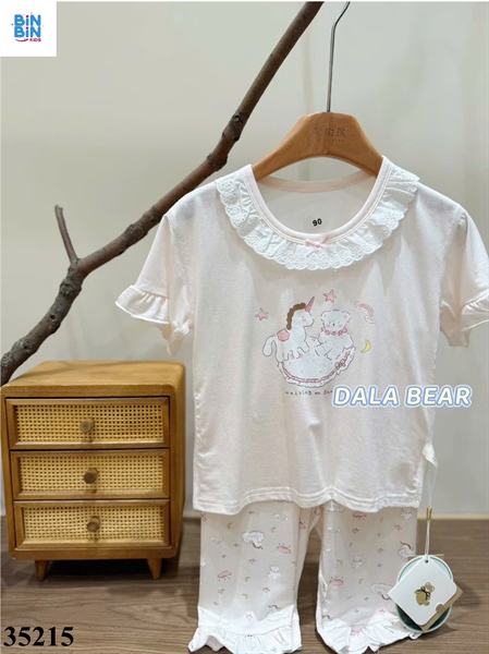 35215-Bộ Angel Pony gấu hồng