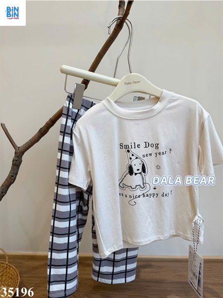 35196-Bộ KK QD Smile Dog