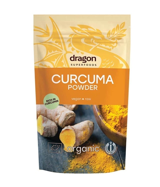 Bột nghệ nguyên chất hữu cơ Dragon Superfoods 150g