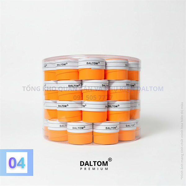 Quấn cán Daltom Premium 2026 Mã DALTOM26 Freeship | Quấn cán Cầu lông, Tennis, Bóng Bán Pickleball | Dài 120cm, Rộng 2.5cm, Dày 0.7mm Chính hãng