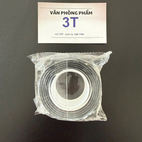 Băng keo 2 mặt Acrylic (keo 3M) trong suốt