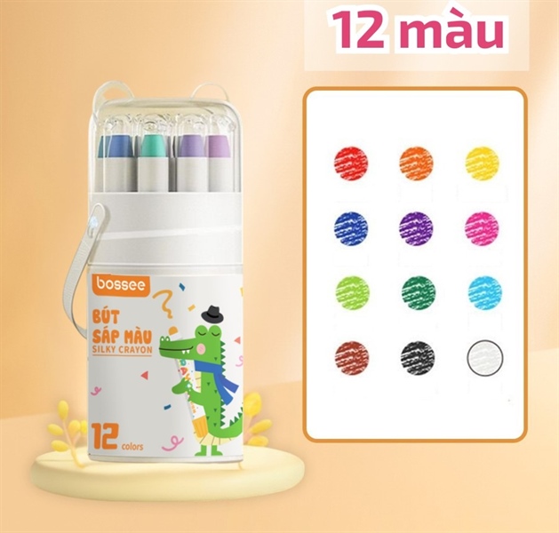 Bút sáp màu lụa SILKY CRAYON
