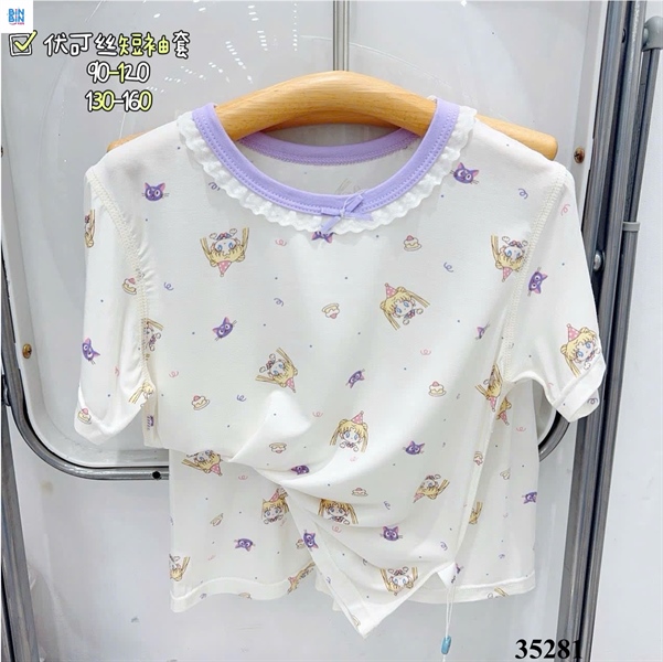 35281- Bộ tencel TN thủy thủ mặt trăng