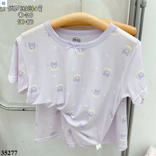 35277- Bộ tencel TN Kuromi đám mây