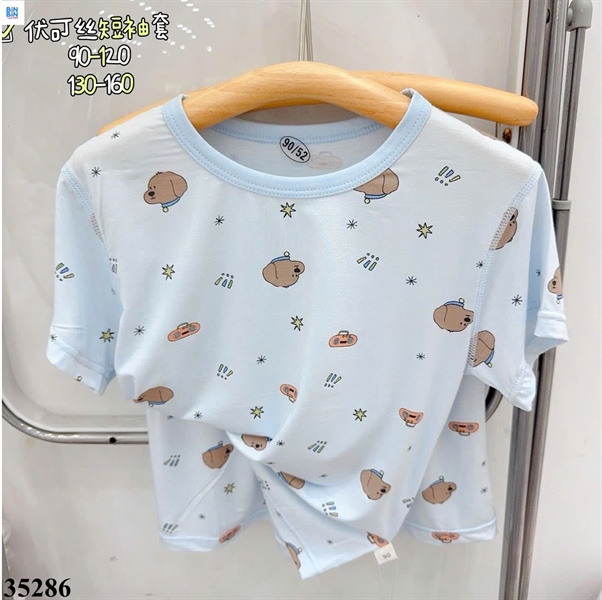 35286- Bộ tencel TN đầu cún