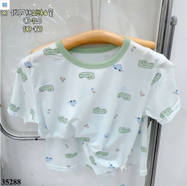35288- Bộ tencel TN cá sấu oto