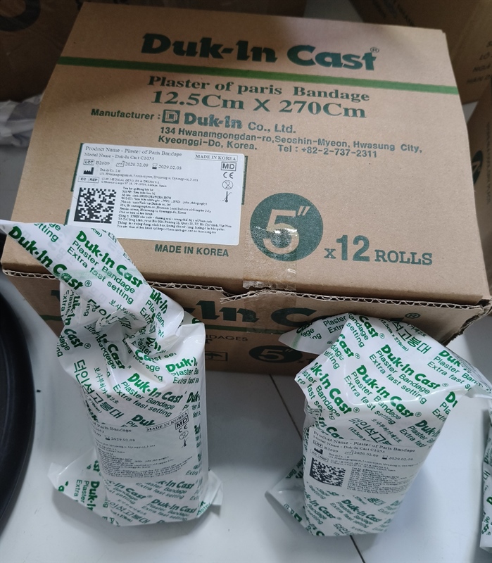 Bột bó thạch cao 5 in Dukin ( 12.5*2.7m)